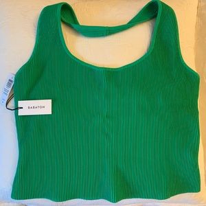 Aritzia Babaton Sculpt Knit Halter Top 💚